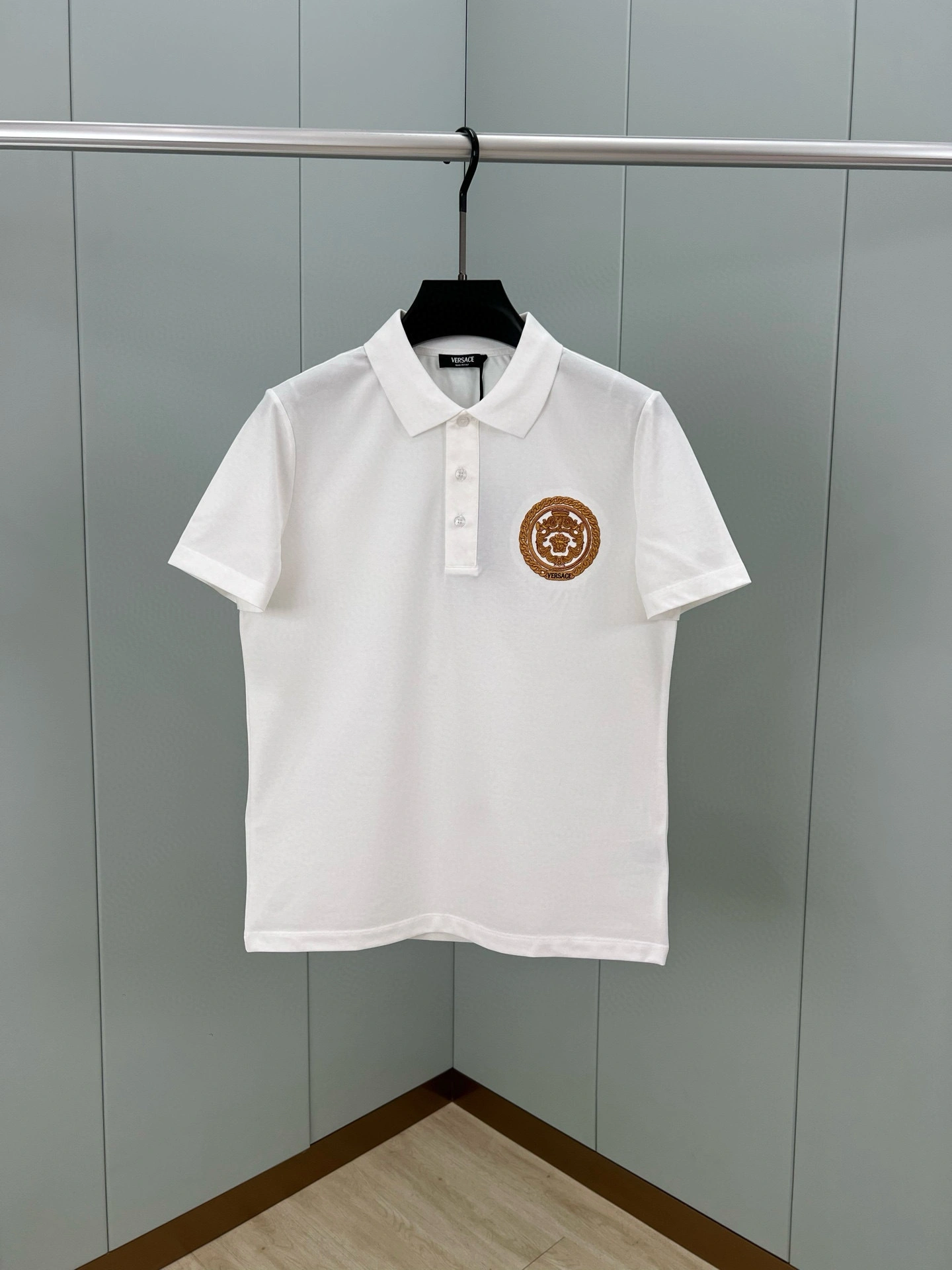 wg.luxury- V5rs135 embroidery Polo 2Colour item:E-F054B1653-2